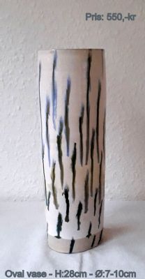 oval keramikvase